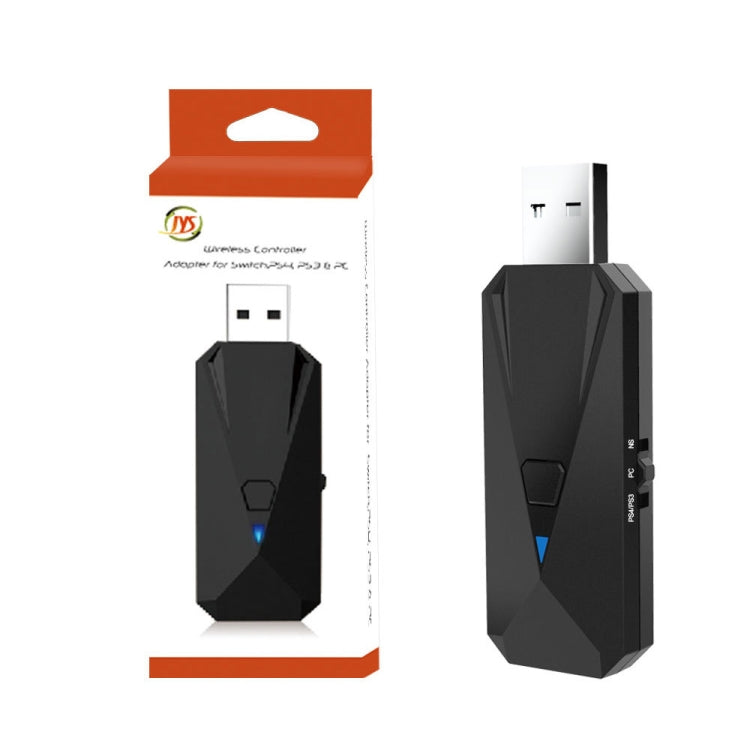 JYS-P4135 Wired + Wireless Bluetooth Gamepad Converter Adapter For PS4 / PS3 / Switch / PC, For PS4 / PS3 / Switch / PC