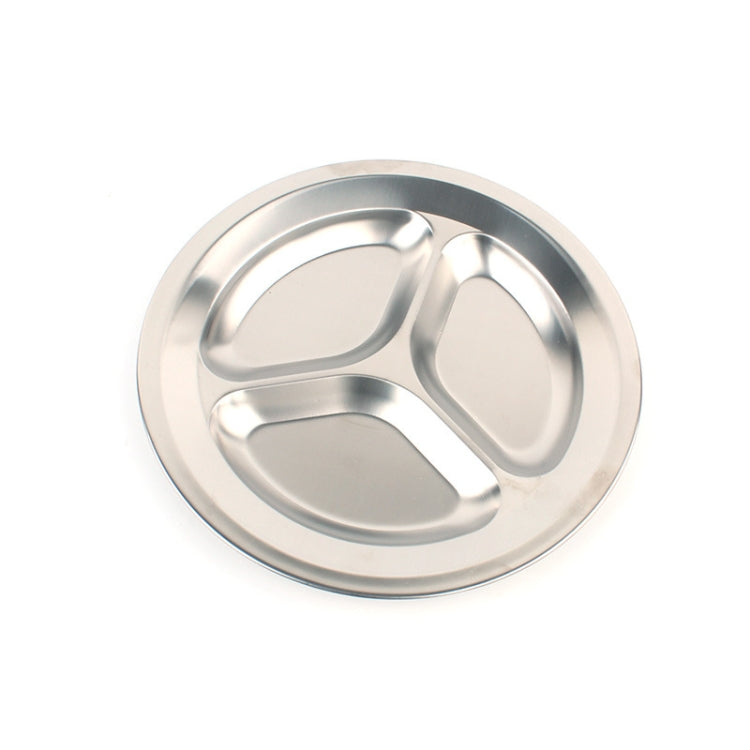 Picnic 3 Grid Round Plate Outdoor Barbecue Non-magnetic 201 Stainless Steel Grid [late