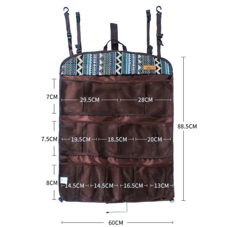Outdoor Multifunctional Storage Portable Hanging Bag Tent Storage Mesh Bag, CLS Storage Mesh Bag