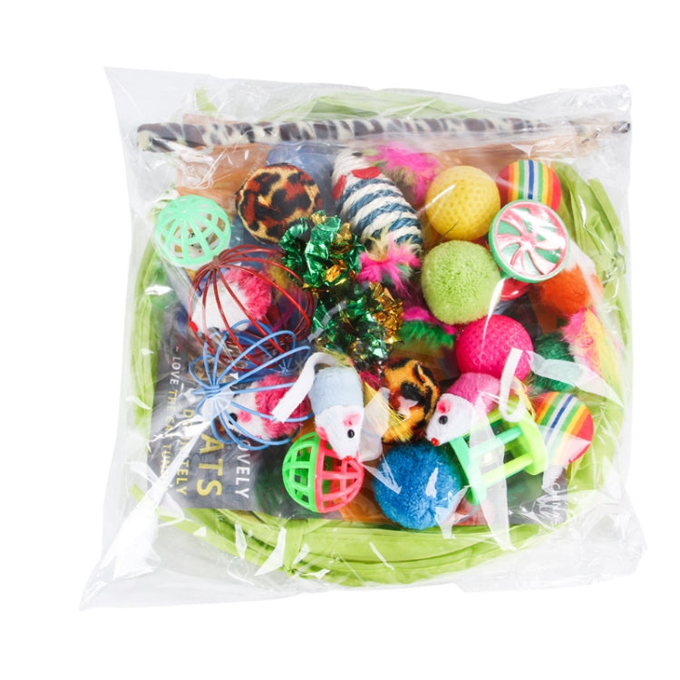 Pet Cat Toy Set Funny Cat Stick Plush Mouse Combo Toy,Specification:, No.11 Set, No.13 Set, No. 15 Set