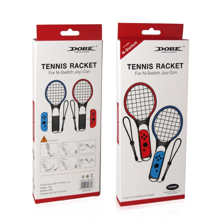 DOBE Colorful Tennis Racket Small Handle Two Color Sports Tennis Racket For Switch, Tennis Racket