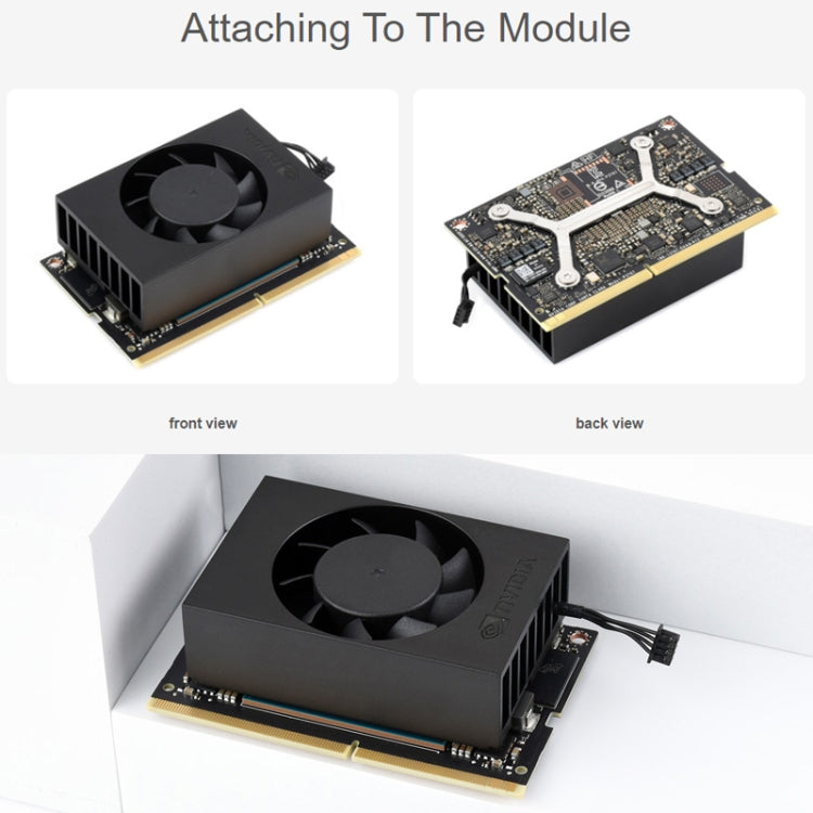 For Jetson Orin Waveshare 24076 Cooling Fan Speed Adjustable, For Jetson Orin