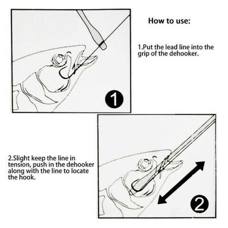 Quick Decoupling Device Does Not Hurt The Line, Pure copper Hook Remover