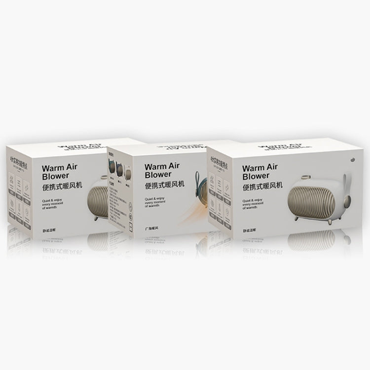 N301 Mini Heater Office Desk Silent Hot Air Heater Household Bedroom Heater, US Plug