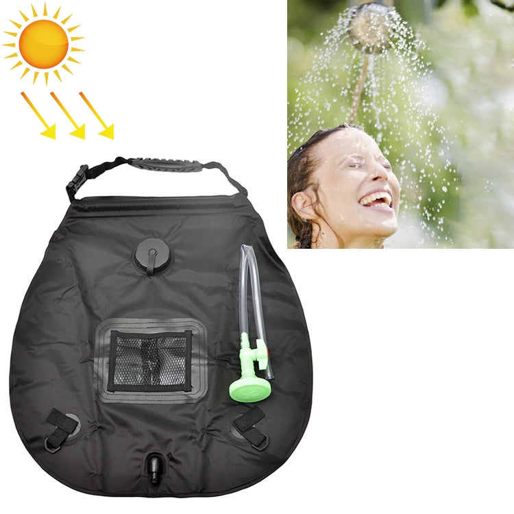 20L Solar Bath Bag Outdoor Self Driving Camping Hot Water Bottle Portable Outdoor Bath Water Storage Bag