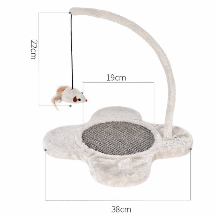 Cat Scratcher Toy Rubbing Device Solid Wood Furniture Pet Supplies, Cat Scratcher Toy