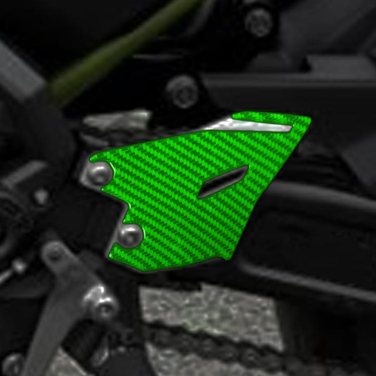 For 2024-2025 Kawasaki Z650 3pcs /Set Footrest Decoration Stickers