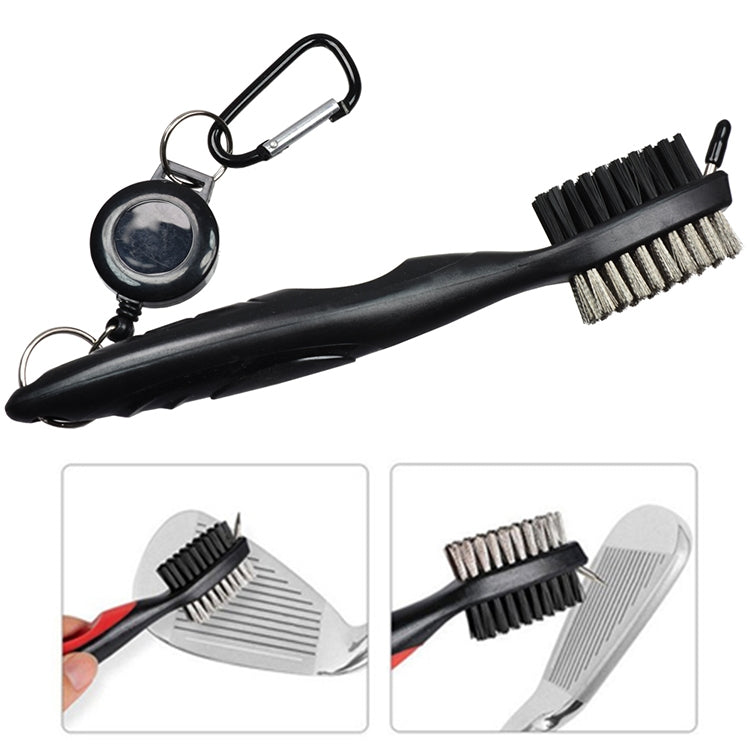 Golf Club Brush Ball Slot Cleaning Brush Cleaning Set, ZY-0021 Brush Blue, ZY-0021 Brush Black, ZY-0021 Brush Green, ZY-0021 Brush Red, ZY-0021 Brush Orange