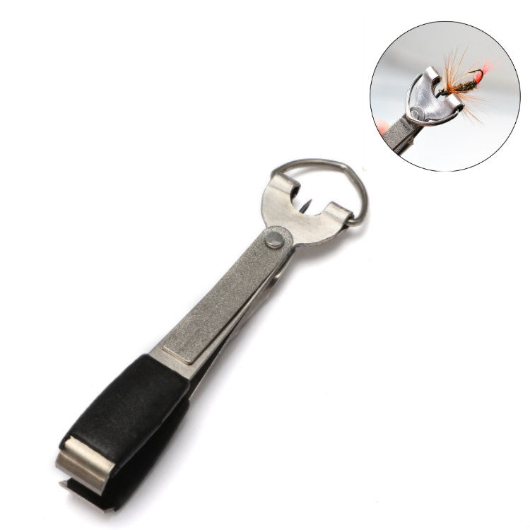 Outdoor Fishing Supplies Fishing Clamp Fishing Line Scissors Telescopic Keychain, 2 in 1 With Keychain, 3 in 1 With Keychain, 3 in 1 Fishing Line Knife