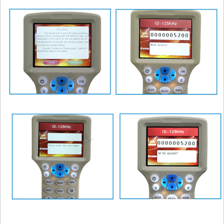 Zonsin ZX-08CD ID Card Duplicator RFID Smart Card Sensor, Zonsin ZX-08CD