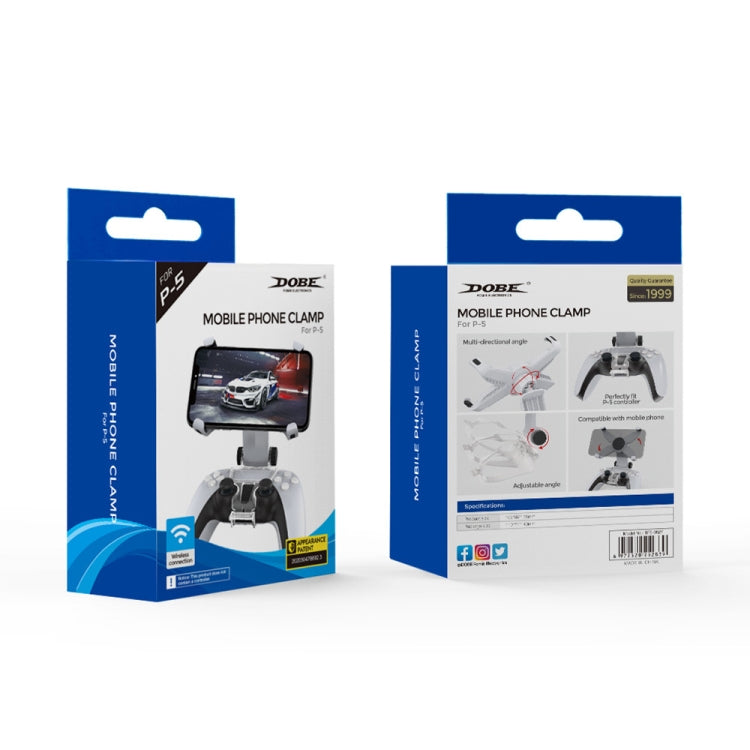 DOBE TP5-0527 Wireless Handle Bracket Bluetooth Handle Bracket Adjustable Mobile Phone Bracket For PS5, TP5-0527