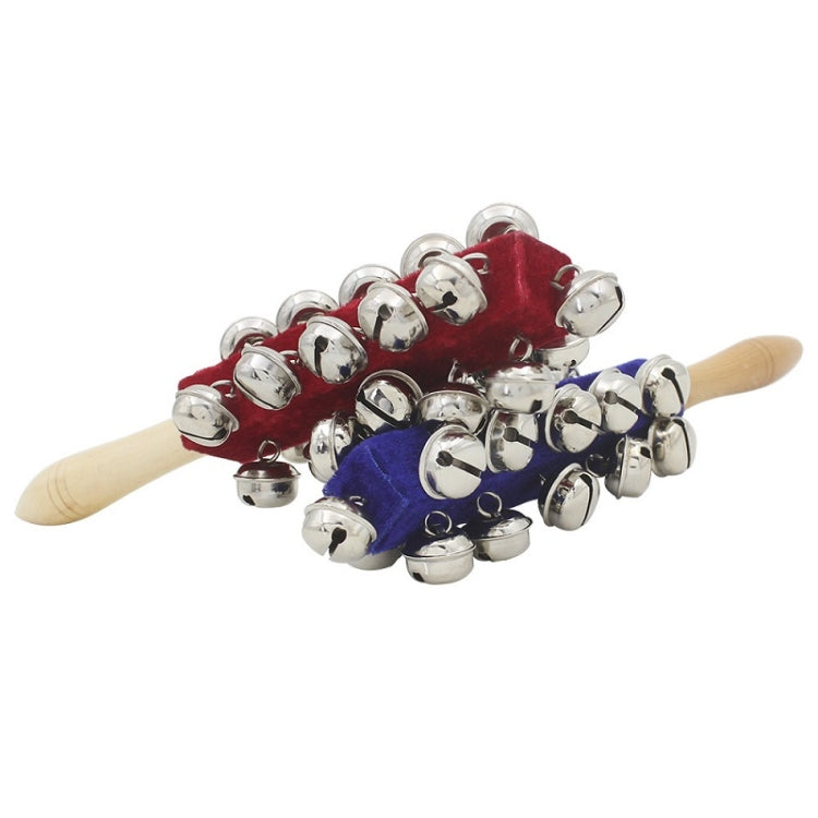 Musical Instrument Vertical Bell Orff Hand Bell Early Education Toys, Red, Blue