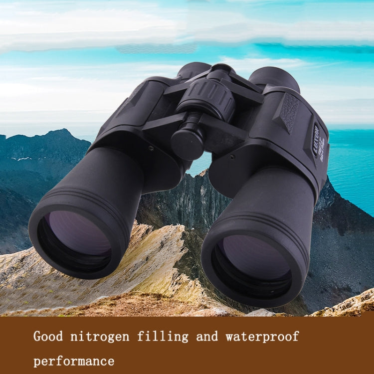 Luxun 20X50 Outdoor Binoculars Low Light Night Vision Non-Infrared High Power Binoculars, 20X50 Black, 20X50 Army Green