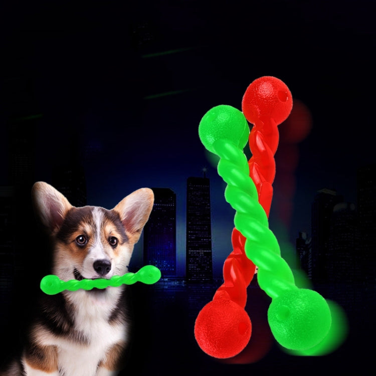 Pet Rubber Molar Rods Are Playable And Bite Resistant Training Dog Teeth Cleaning Toys, Small Red, Large Red, Small Green, Large Green