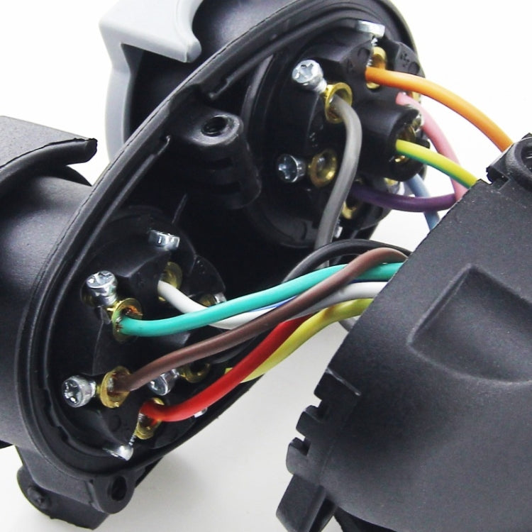 VS170E-D Trailer Plug Socket Adapter 13P Transfer Double 7P Connector EU Plug, VS170E-D