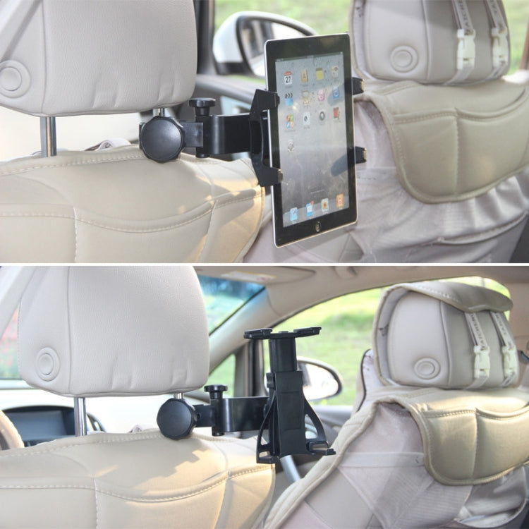 Car Headrest Bracket Rear Seat Back Tablet Holder, Applicable Tablet 113-145mm
