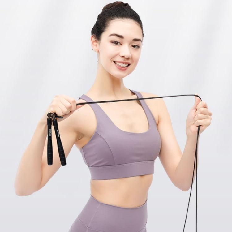 AMYUP Adjustable Bearing Anti-winding PVC Steel Wire Skipping Rope, Cable Length: 3m, AMYUP PVC Skipping Rope (Black), AMYUP PVC Skipping Rope (Silver), AMYUP PVC Skipping Rope (Orange)