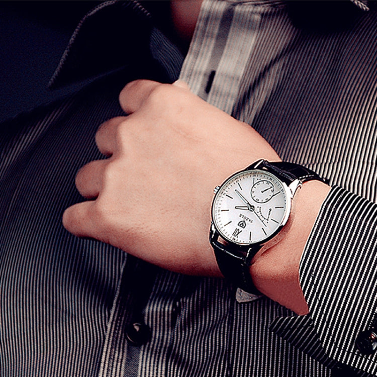 YAZOLE Men Business Quartz Watch, 314 Black Tray Black Belt, 314 Black Tray Brown Belt, 314 White Tray Black Belt, 314 White Tray Brown Belt, 311 Black Tray Black Belt, 311 Black Tray Brown Belt, 311 White Tray Black Belt, 311 White Tray Brown Belt