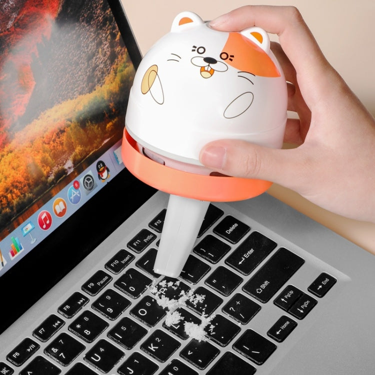 M18 USB Portable Mini Vacuum Cleaner Desktop Keyboard Handheld Cleaner, Panda, Cat, Hamster