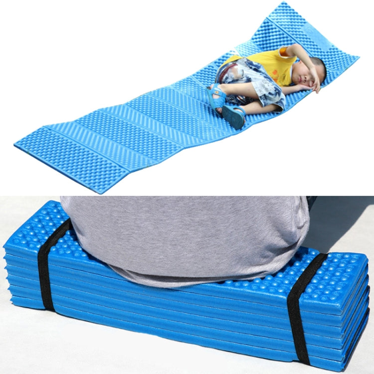 Outdoor Egg Nest Folding Moisture-Proof Pad Thickening Nap Mat Portable Camping Mat, 188x61x2cm Red, 188x61x2cm Blue, 188x61x2cm Army Green