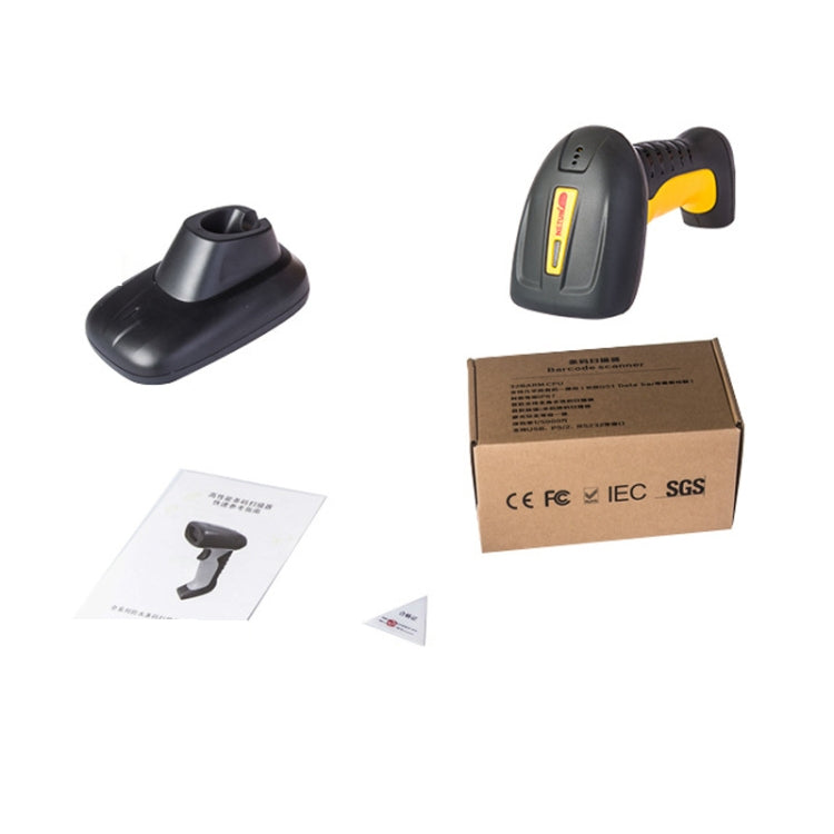 NETUM DPM Waterproof Industrial Barcode Scanner With Storage Barcode QR Code Scanner, Specification :, Wireless