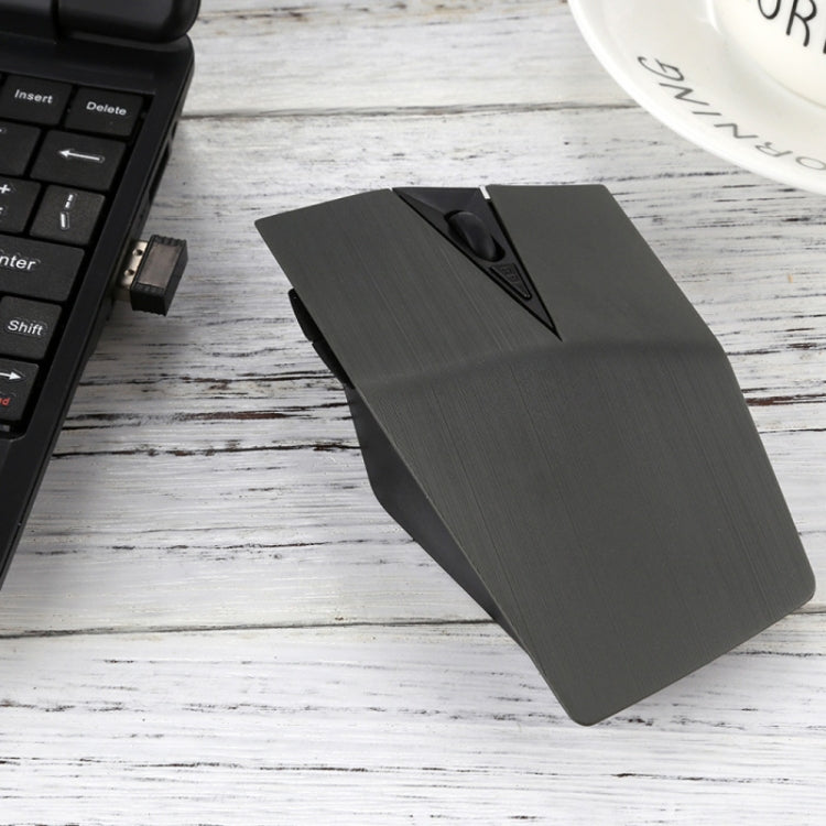 M-189 2.4GHz 6 Keys 2.4G Wireless Cool Game Mouse, Golden, Black
