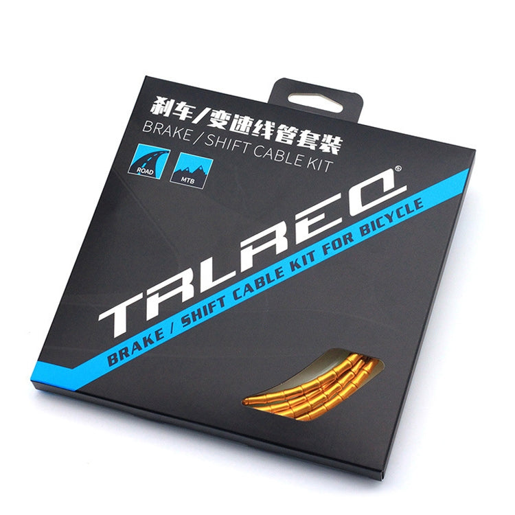 TRLREQ Mountain Road Bicycle Aluminum Alloy Brake Outer Tube Oil-Filled Fish Bone Line Tube, 1.9m Red, 1.9m Purple, 1.9m Green, 1.9m Blue, 1.9m Black, 1.9m Golden, 1.9m Silver, 1.9m Blue Golden, 1.9m Black Green, 1.9m Black Red