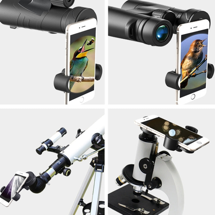 Eyeskey Telescope Phone Holder Camera Holder Telescope Universal Astronomical Mirror Phone Clip, CM-8M / S