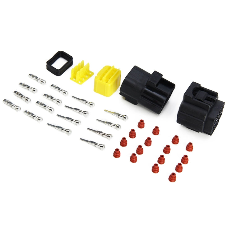 4 Sets DJ70816Y 8 Holes Automobile Waterproof Plug Connector Automobile Plug-In Oil Pump Wiring Harness Generator Plug Set, Automobile Waterproof Plug Connector