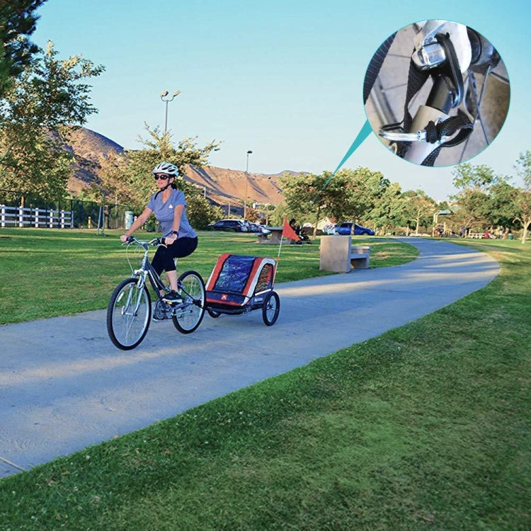 Baby Pet Debris Bicycle Trailer Accessories Traction Head, Style: Without Buckle, Without Buckle, With Buckle
