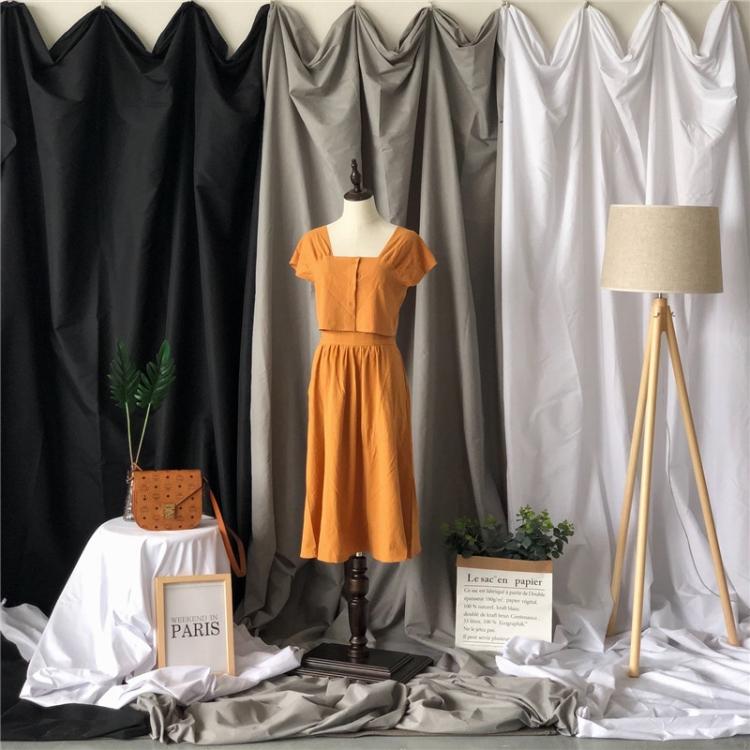 Photo Background Cloth Increased Widened Photography Cloth Live Broadcast Solid Color Cloth, 3 x 2.4m, 4 x 2.4m