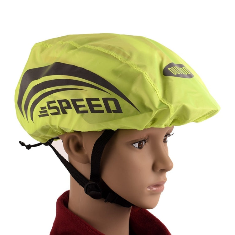 2 PCS Cycling Helmet Rain Cover Outdoor Reflective Safety Helmet Cover, Free Size