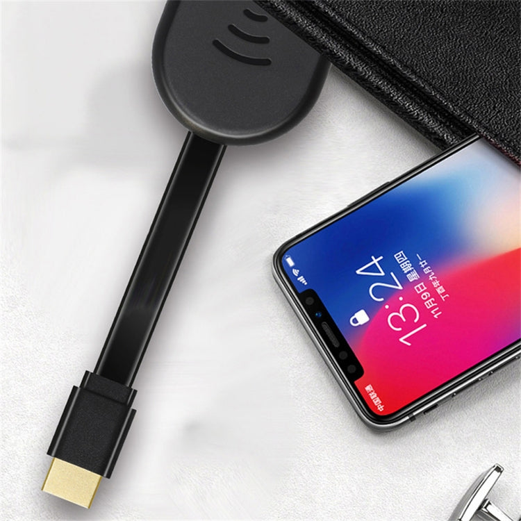 Wireless WiFi Display Dongle Receiver Airplay Miracast DLNA TV Stick for iPhone, Samsung, and other Smartphones, E38 White