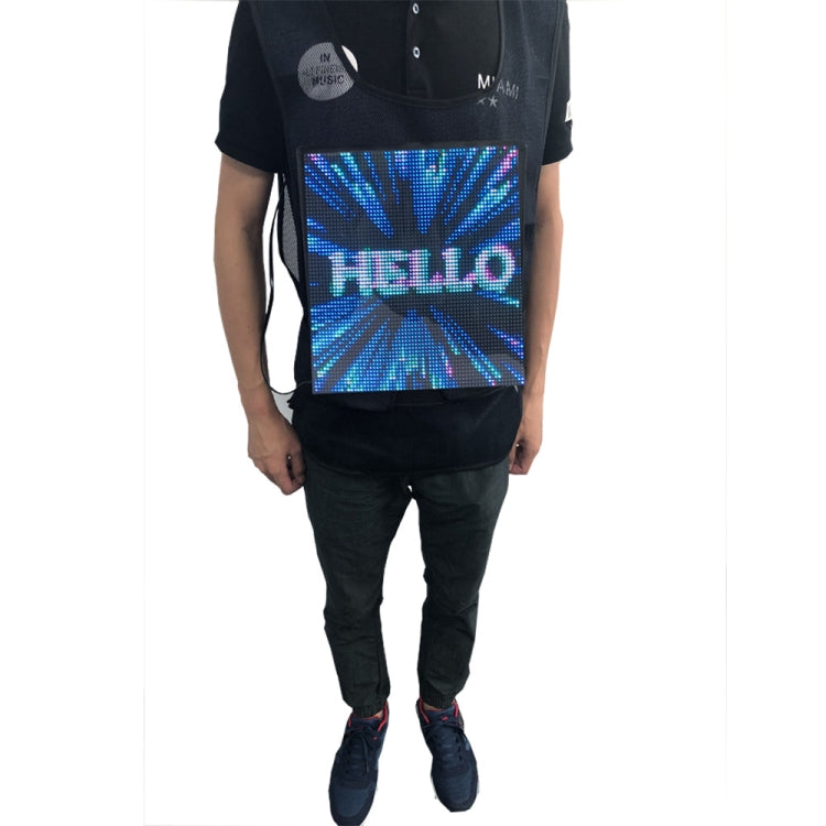 ys-kl20 Outdoor Mobile Advertising Screen Waterproof Flexible Wearable LED Display Vest
