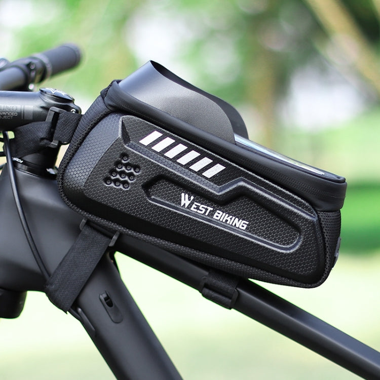 WEST BIKING Bicycle Hard Shell Car Front Beam Mobile Phone Bag, YP0707273