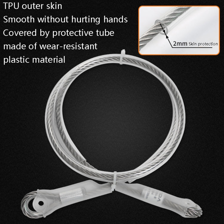 XINDA XD-S9852 Steel Cable Anchor Point Climbing Aerial Work Rescue Steel Wire Rope, Size:, 100cm, 150cm, 200cm