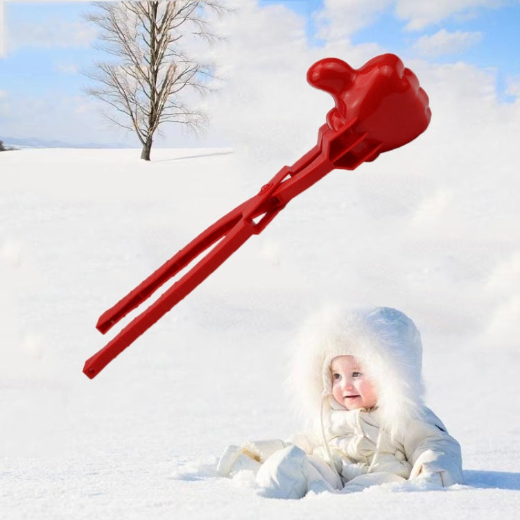 5 PCS Thumbs Snowball Clip Children Playing Snow Tool, 5 PCS Thumbs Clip