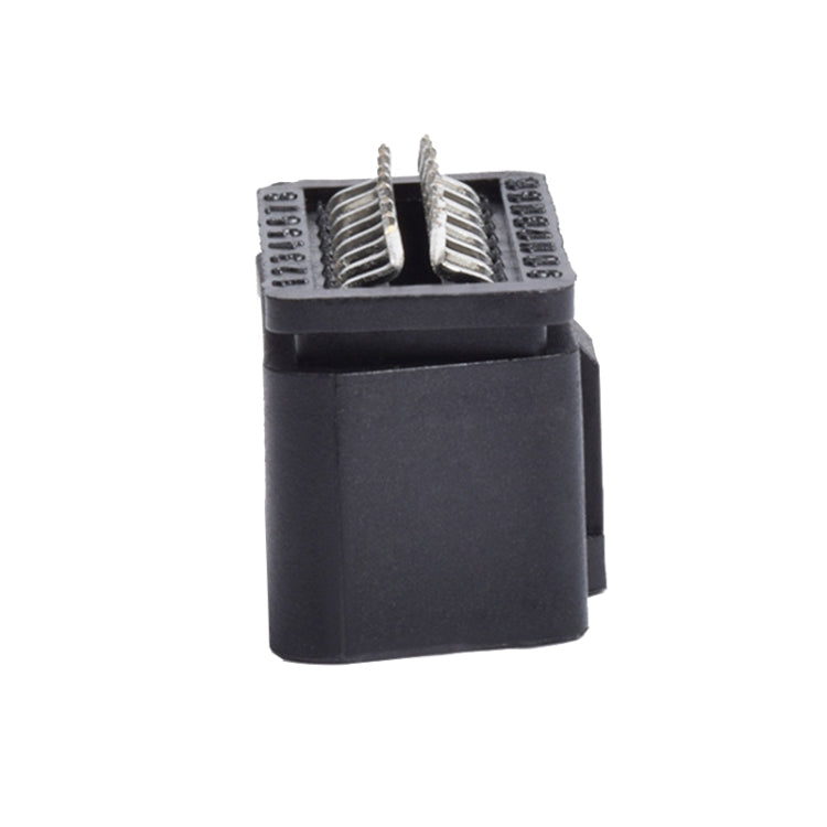 4 PCS Folding OBD2 Male 12V Interface, 12V Interface