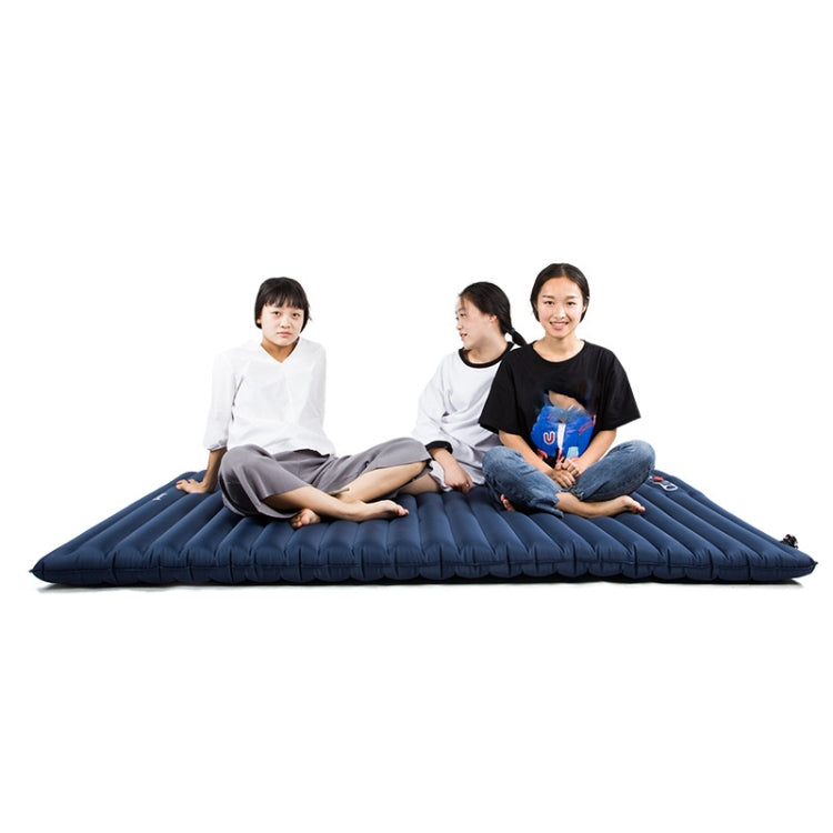 CHANODUG 4028 Outdoor Camping Double TPU Inflatable Mattress, Mattress Green, Mattress Blue