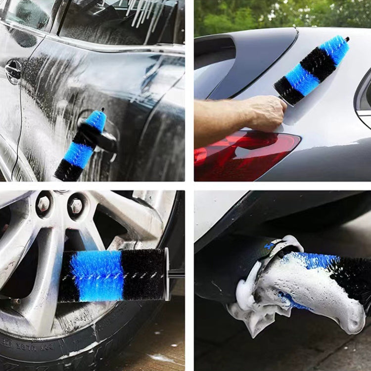 Electric Drill Cleaning Brush Water-Proof Gloves, 18 PCS / Set