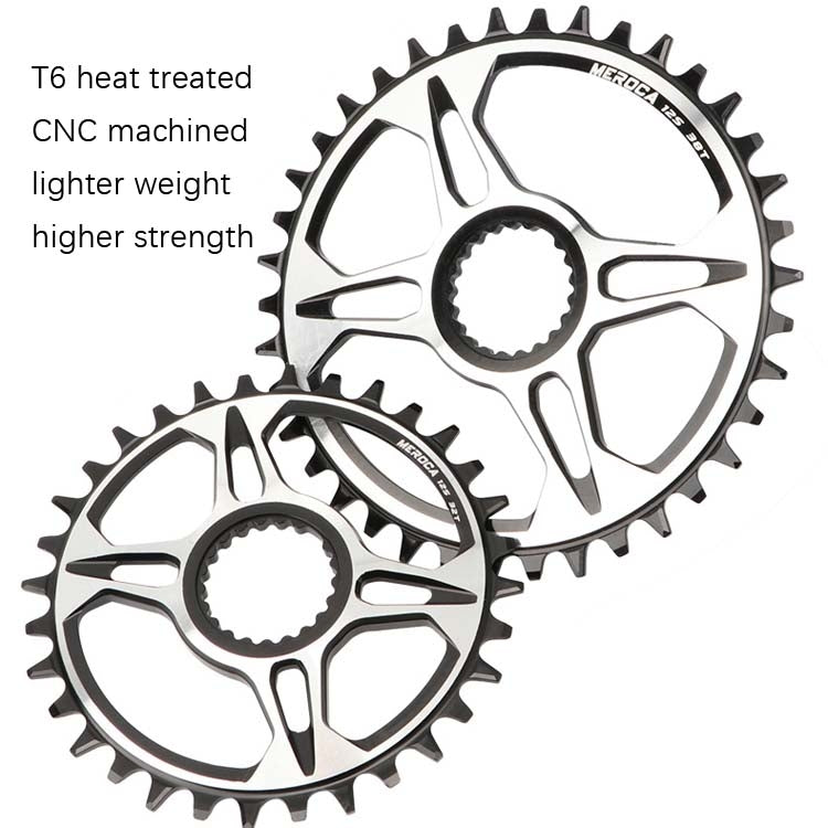MEROCA Positive And Negative Teeth Repair Disc For Shimano M7100/8100/9100, 32T Single Disk, 34T Single Disk, 36T Single Disk, 38T Single Disk