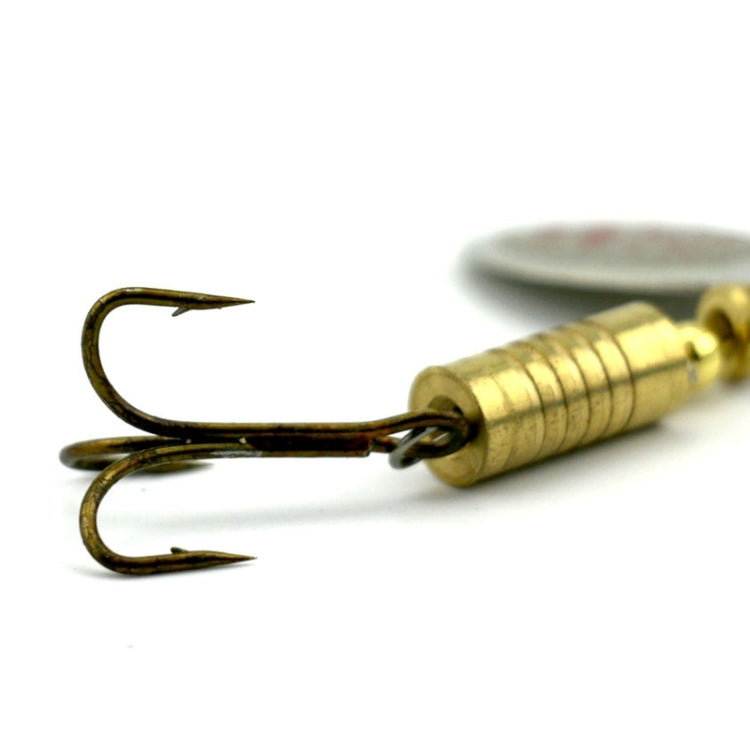 10 PCS HENGJIA SP054 6.7cm / 7g Fresh Water Sequins Road Bait, Silver, Gold, Gold+Silver, Green Stripes, Black Gold Point, Copper