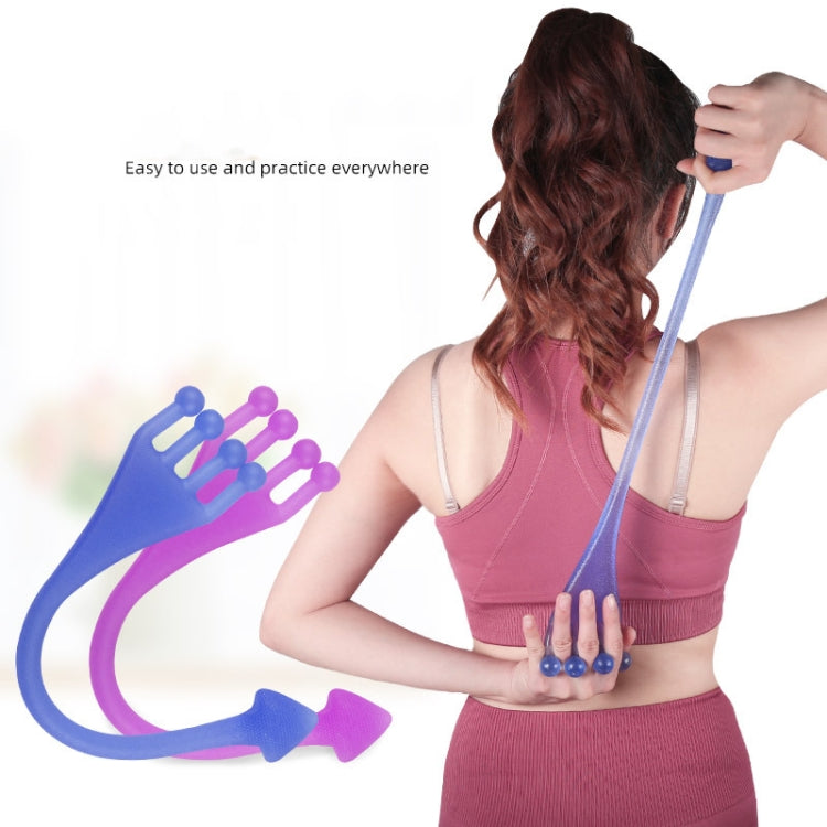 Yoga Fitness Chest Expander Multi-function Training Fitness Equipment, Yoga Tensioner (Blue), Yoga Tensioner (Purple)