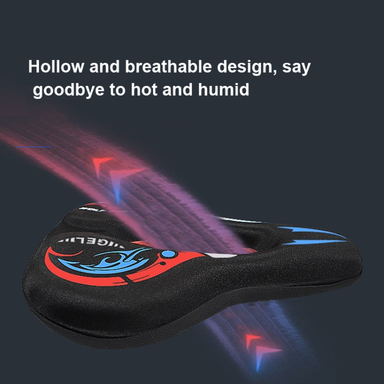 Bicycle Seat Cover Thickened Silicone Shock-absorbing Saddle Cover, AZT-03