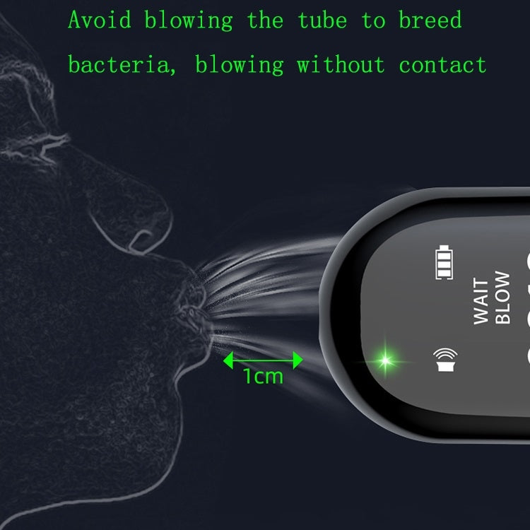 Portable Blow Type TFT Screen Alcohol Tester, Blow Type