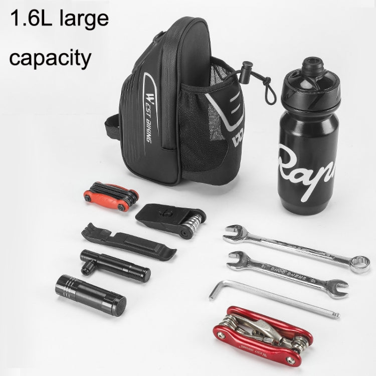WEST BIKING Cycling Water Bottle Bag Rear Seat Saddle Bag, WEST BIKING Saddle Bag