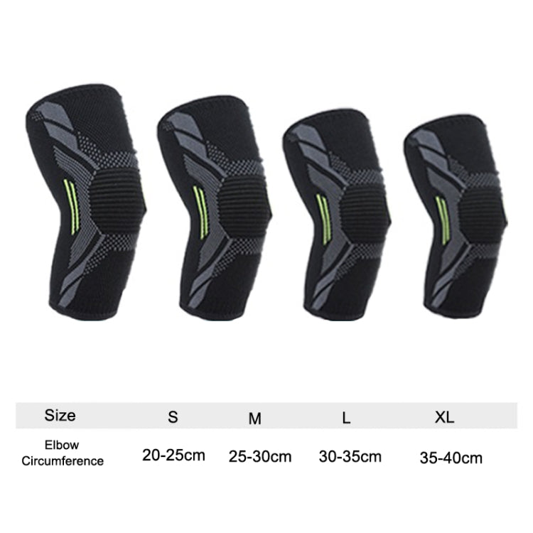 1pair Three-Dimensional Compression Belt Tightens Comfortable Breathable Warm Elbow Pads, S, M, L, XL