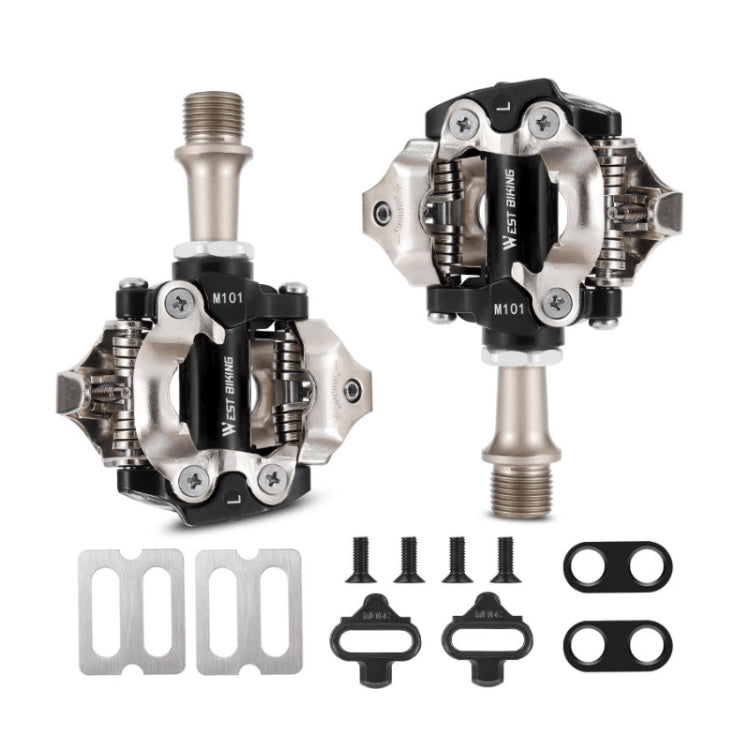 WEST BIKING Mountain Bike Self-locking Bearing Lock Pedal Riding Accessories, YP0802090