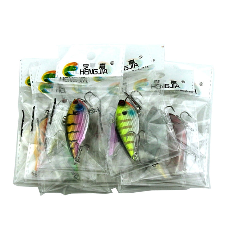 HENGJIA VI022 10g 6cm Plastic VIB Lure Hard Bait With Sound Beads, VI022 6, VI022 7, VI022 8, VI022 9, VI022 10, VI022 1, VI022 2, VI022 3, VI022 4, VI022 5