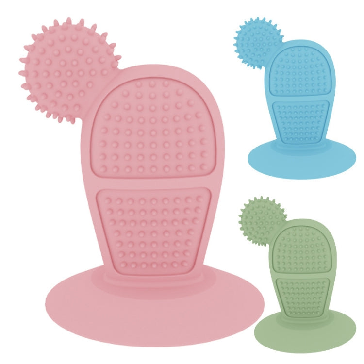 Bite Resistant Cactus Dog Molar Stick Sucker Tooth Cleaning Pet Toy, Light Sky Blue, Light Pink, Avocado Green